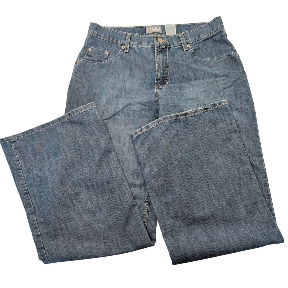 French Dressing Jeans, Wide Leg, Size 10